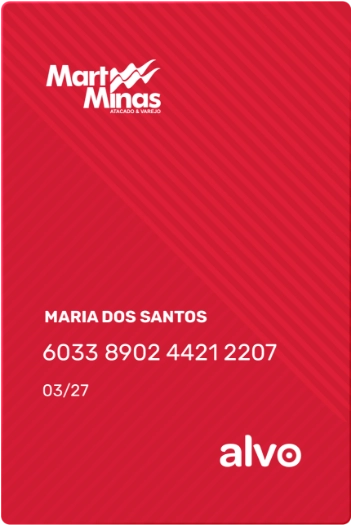 Cartão Martminas Funcionário