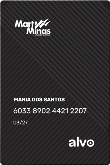 Cartão Martminas Pessoa Jurídica